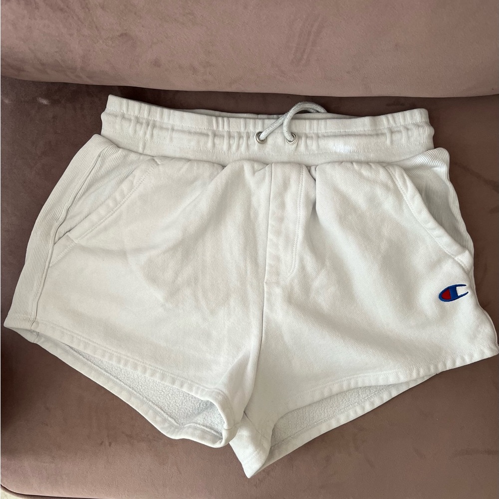 champion reverse weave sweat shorts